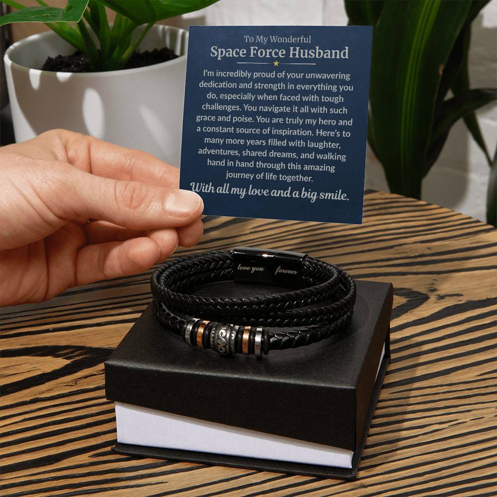 Space Force Husband - Forever Bracelet