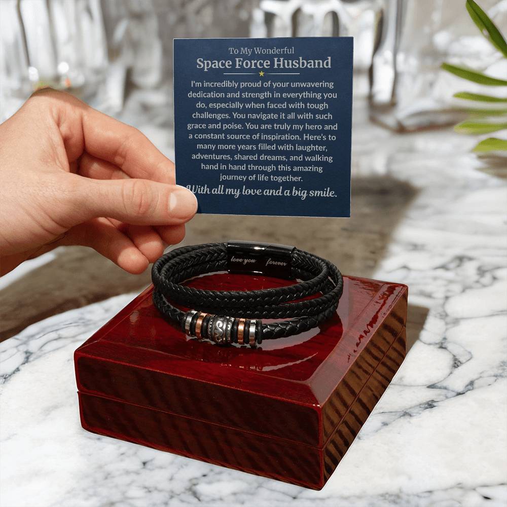 Space Force Husband - Forever Bracelet