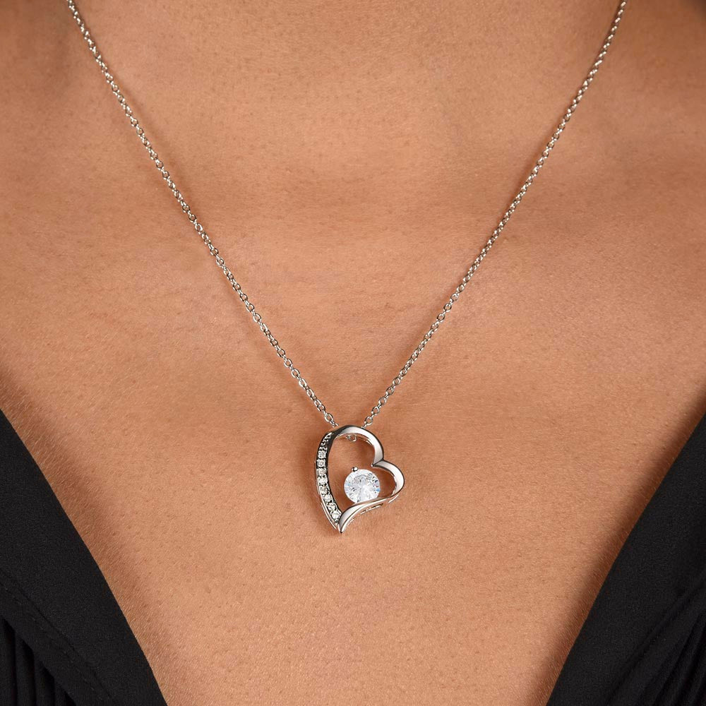 Air Force Wife - "Love Never Fade" Forever Love Necklace