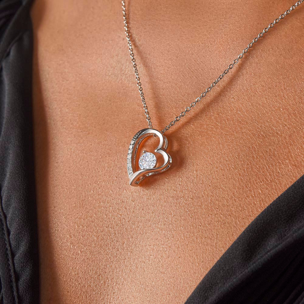Navy Wife - "Love Never Fade" Forever Love Necklace