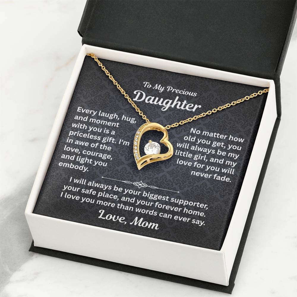 To My Precious Daughter -From Mom