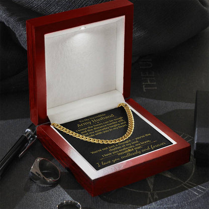 Army Husband - "My Incredible Man" Cuban Link Chain