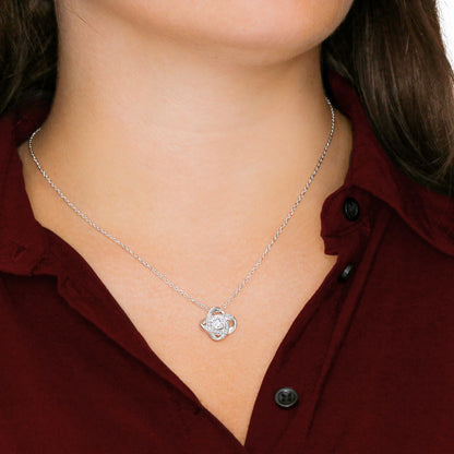 Marine Wife - "First Light" Love knot Necklace