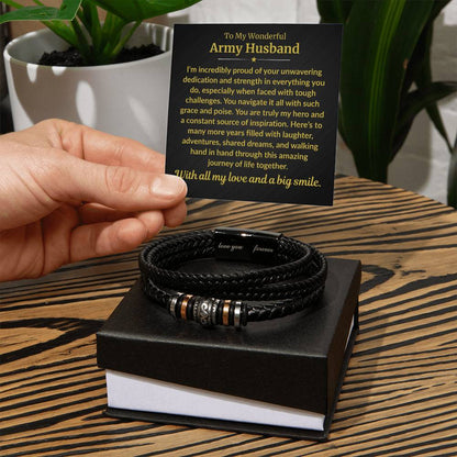 Army Husband -Forever Bracelet