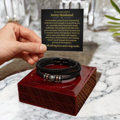 Army Husband -Forever Bracelet