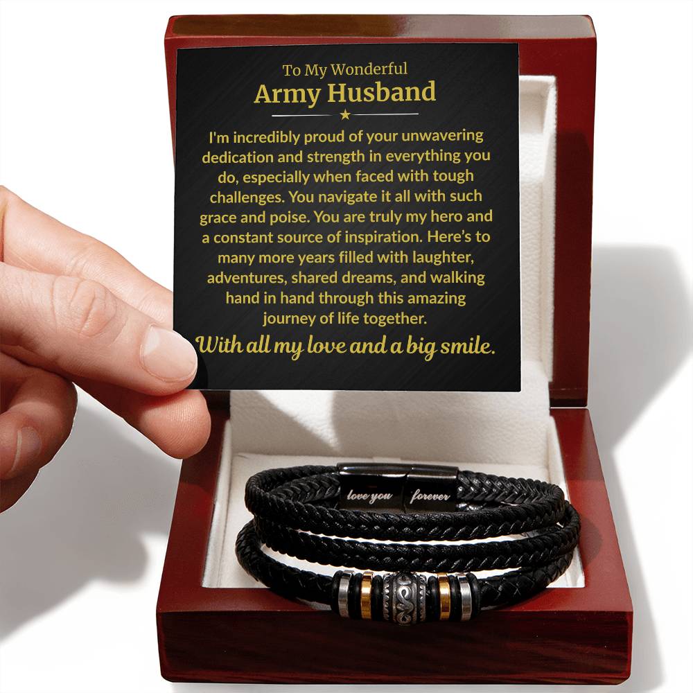 Army Husband -Forever Bracelet
