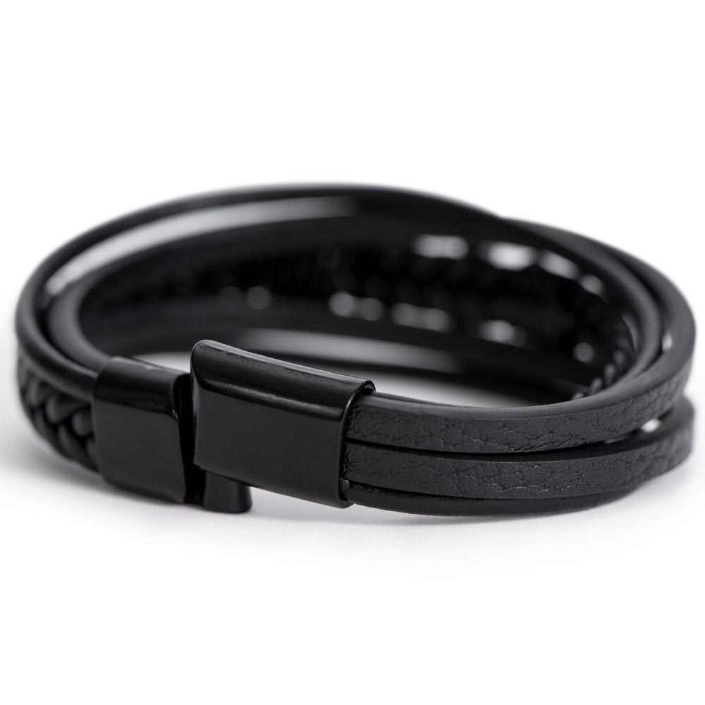 To my Son - Cross Bracelet from Mom