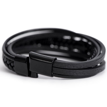To my Son - Cross Bracelet from Mom